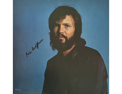 KRIS KRISOFFERSON SIGNED LP INSERT

Kris Krisoffer...