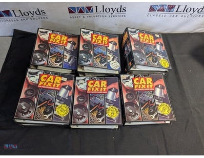 COLLECTION OF CAR FIX IT VINTAGE DIY REPAIR MANUAL...