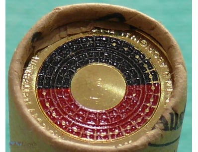 2021 ABORIGINAL FLAG $2 COLOUR COIN ROLL 

(25X Un...