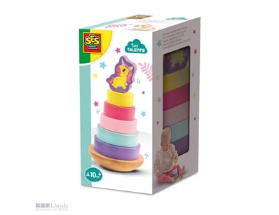 RRP $29.95 Wooden Stacking Tower Unicorn 

Let you...