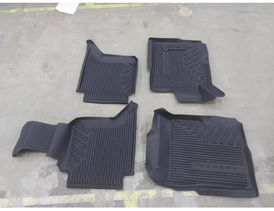 Ford Ranger rubber floor mat set

