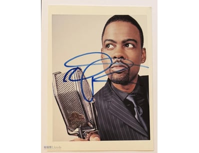CHRIS ROCK SIGNED PHOTO 

Chris Rock Personally Si...