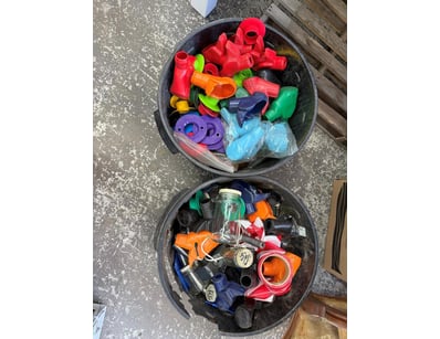 Assorted fuelling equipment, including dip & fill ...