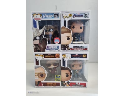 FUNKO POP VINYL FIGURE COLLECTION - MARVEL & DC LE...