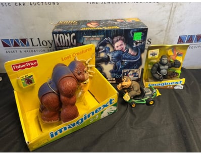 VINTAGE KING KONG ACTION FIGURE COLLECTION - IMAGI...