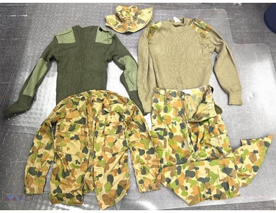 AUSTRALIAN MILITARY CAMOUFLAGE UNIFORM SET - AUSCA...