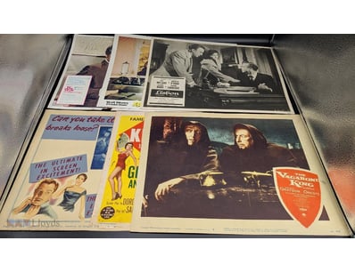 VINTAGE CLASSIC CINEMA LOBBY CARDS COLLECTION - 19...