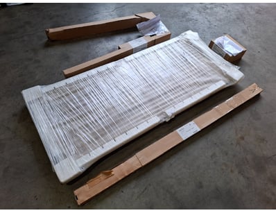Mobile Desk, Timber Top, Black Finish Legs

Dimens...