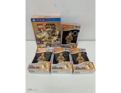 LEGO STAR WARS THE FORCE AWAKENS PS4 DELUXE EDITIO...