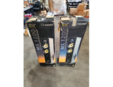 Pair of Matrix Audio MX-1200 Reference Series floo...