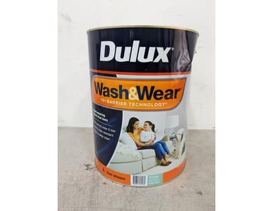**UNRESERVED**
Paint, Dulux, Wash And Wear, Deep B...