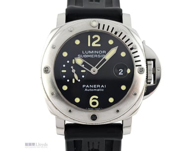 PANERAI PAM00024 LUMINOR SUBMERSIBLE 44MM 2014 BOX...