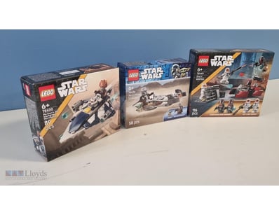 LEGO STAR WARS COLLECTION - THREE BOXED SETS (7540...
