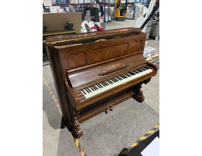 Antique upright piano by Rich. Lipp & Sohn, Stuttg...