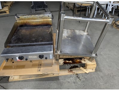 Includes a Goldstein griddle plate (gas-fired) wit...