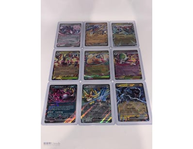 POKEMON - 9X ASSORTED ENGLISH ULTRA RARE EX BUNDLE...