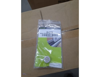 Rolltrak, R4570, Roller 21.8mm dia flat 6mm stud.
...