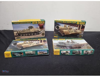 COLLECTION OF FOUR LOT COMPRISING FOUR UNASSEMBLED...