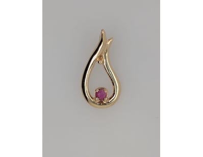 9CT YELLOW GOLD RUBY PENDANT


583010+245


