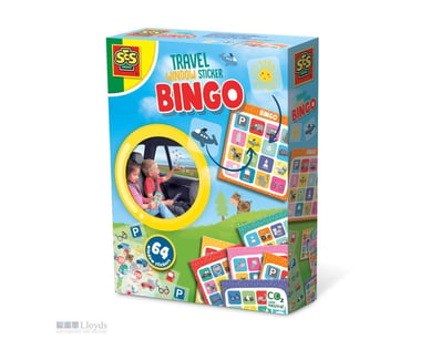 RRP $19.95 Travel Window Sticker Bingo 

Bingo! Go...