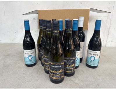 Assorted Wine, StoneLeigh, Organic Angove Shiraz, ...