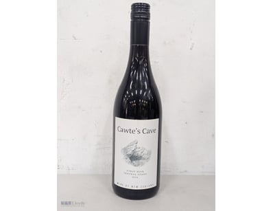 Cawte's Cave, Central Otago, Pinot Noir, 2014, 13....