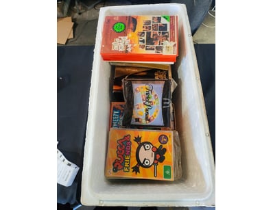 Vintage VHS tape collection comprising four titles...