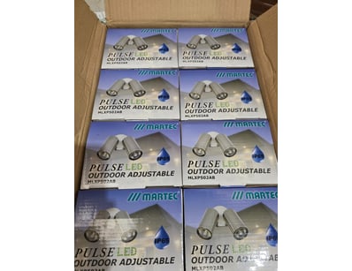 RRP $483.81 BULK LOT - QTY x8 Martec Pulse LED out...