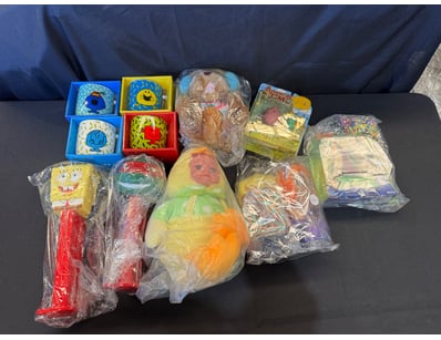 CHARACTER COLLECTIBLES COLLECTION - MR MEN, SPONGE...