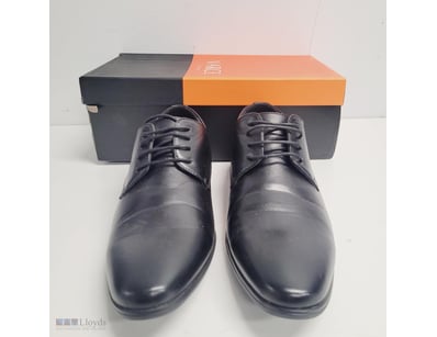 ZUTTI AUSTRALIA MENS BLACK SHOES, SIZE 41