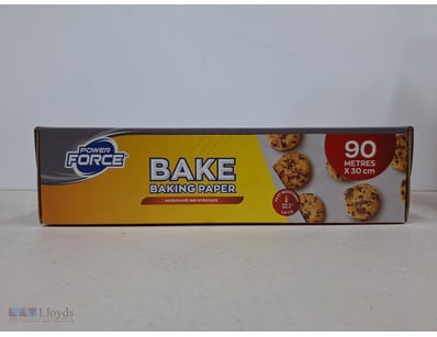 Power Force, Bake, Baking Paper, 90m x 30cm, 6 x R...