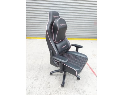 Typhoon gaming chair featuring ergonomic design wi...