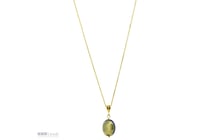 Sterling Silver, Blue And Gold Coloured,
