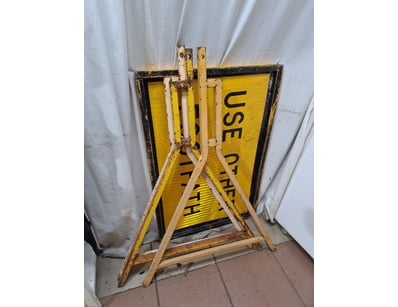 Safety Sign With Metal Style Panels

SOLD AS LOT
...