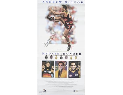 ANDREW MCLEOD SIGNED MEDALS OF HONOUR LIMITED EDIT...