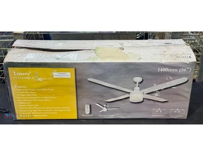 RRP $529.00 Fourseasons Trisera 4 blade ceiling fa...