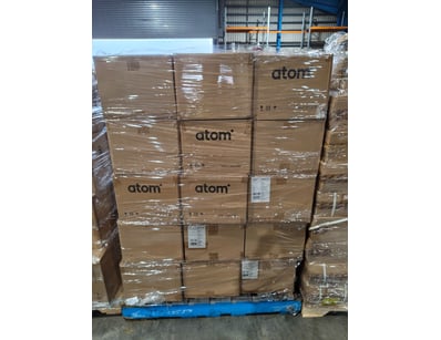Assorted pallet of electrical and decorative compo...