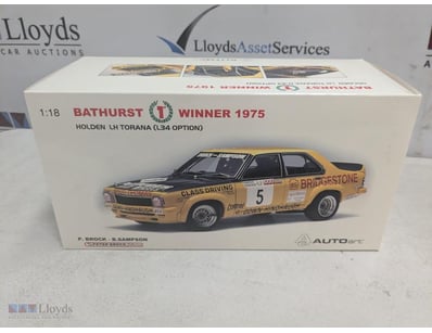 1:18 SCALE MODEL OF THE 1975 BATHURST-WINNING HOLD...