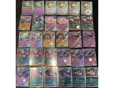 30 CHINESE FOIL INCLUDING EX POKÉMON CARDS



Size...