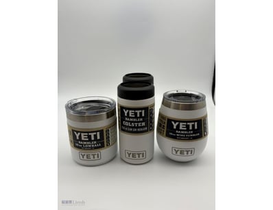 Yet1 4 Pack. 2X Cups 2X Slim Stubbie Coolers - New...