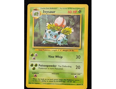 IVYSAUR POKÉMON TRADING CARD - BASE SET #30/102
...