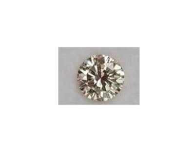 0.09 CARAT LIGHT BROWN ROUND DIAMOND        

Cond...