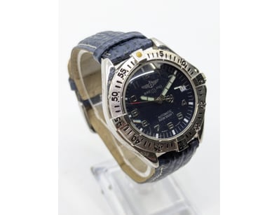 Brietling automatic 23 jewels wristwatch, 
stainl...
