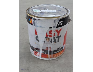 Paint, Taubmans, Interior Ceilings, Flat, White, 4...