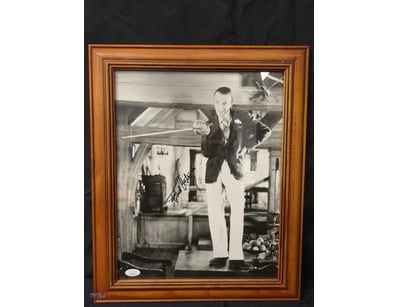AUTOGRAPHED PHOTOGRAPH OF FRED ASTAIRE.

Item Size...