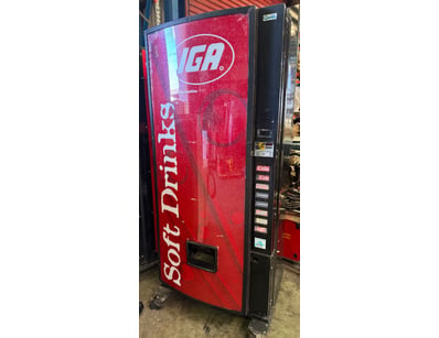 Soft drink Vending machine 

Note: working condi...
