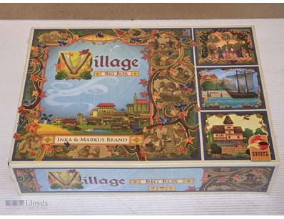 VILLAGE BIG BOX BOARD GAME - INKA & MARKUS BRAND E...