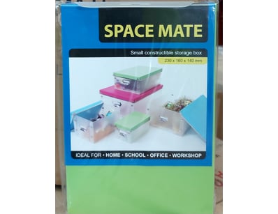 BOX LOT - QTY x 24  Space Mate small constructible...