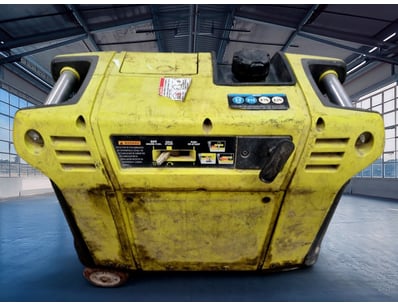 Ryobi portable inverter generator, yellow heavy-du...