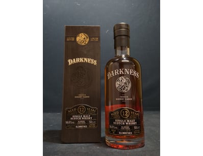 Darkness Limited Edition Aged 12 Years Single Malt...